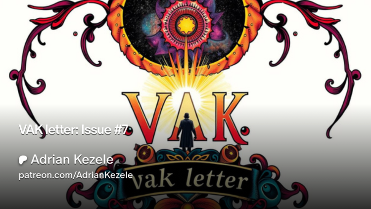 VAK letter: Issue #7