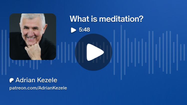 What is meditation?