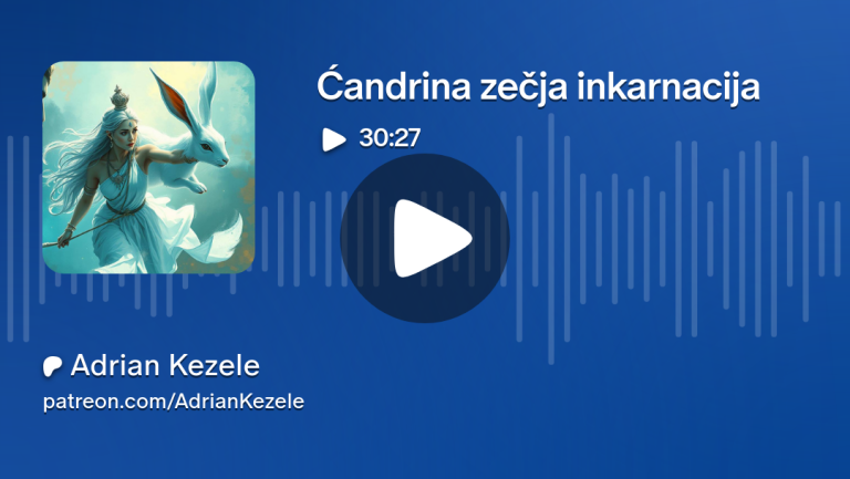 Ćandrina zečja inkarnacija