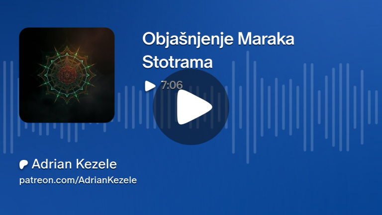 Objašnjenje Maraka Stotrama