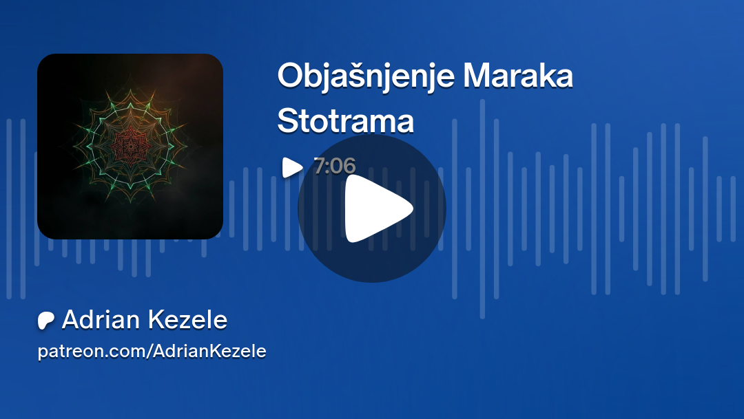 Objašnjenje Maraka Stotrama