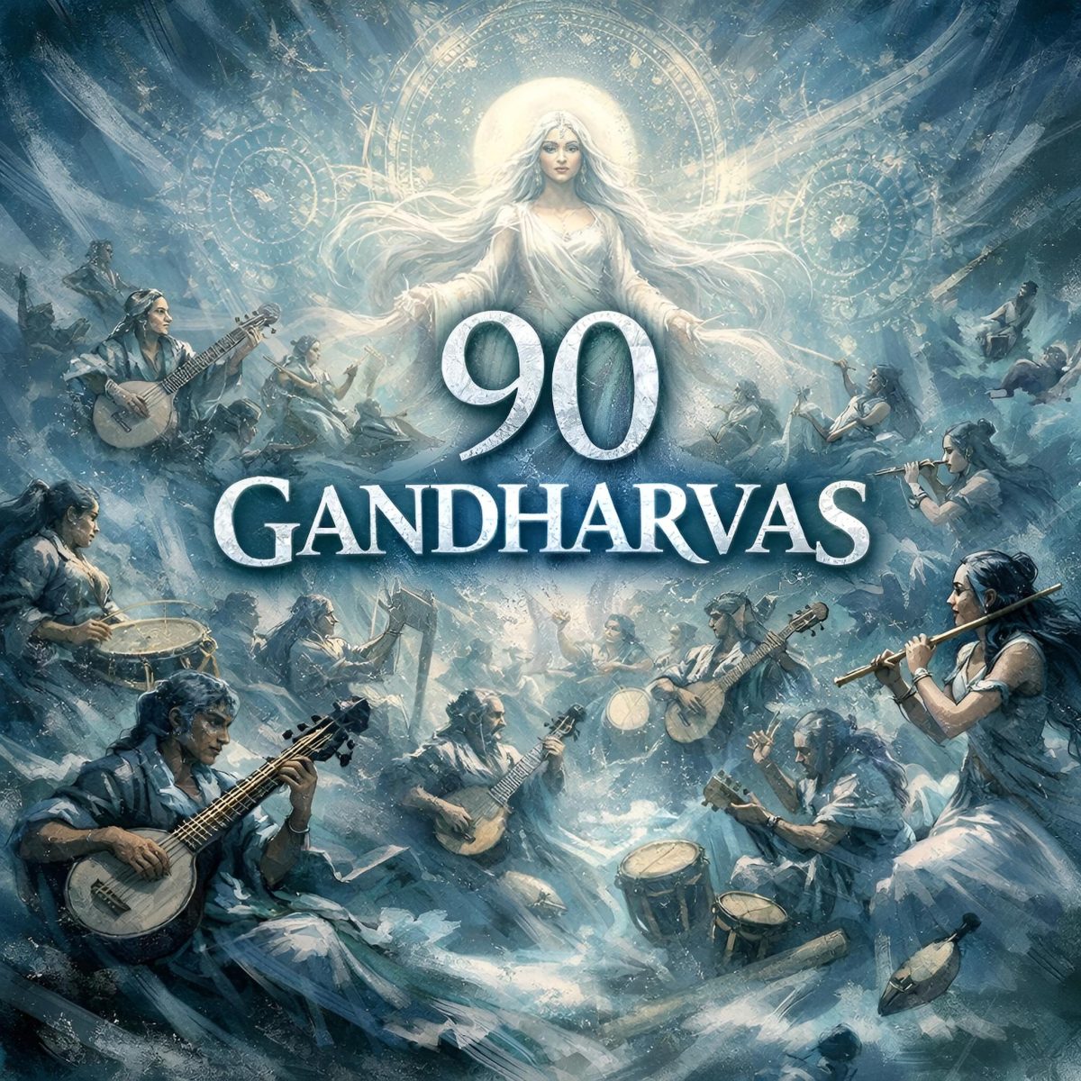 90 Gandharvas