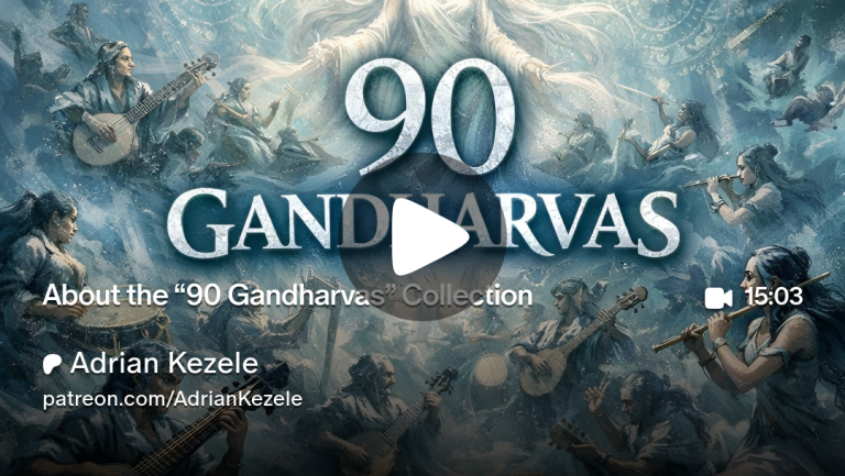 About the “90 Gandharvas” Collection