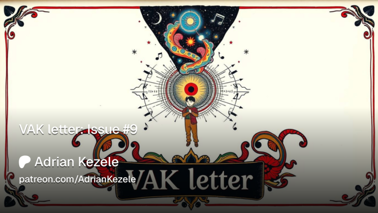 VAK letter: Issue #9