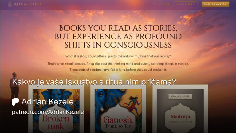 Kakvo je vaše iskustvo s ritualnim pričama?