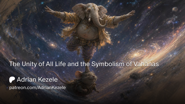 The Unity of All Life and the Symbolism of Vahanas