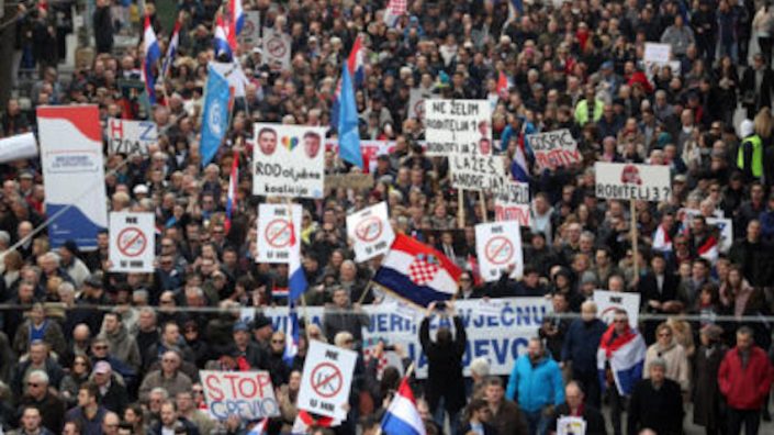 Strah na ulicama Zagreba